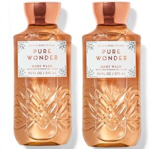 Bath & Body Works Pure Wonder Body Wash 2 - 10oz Bottles